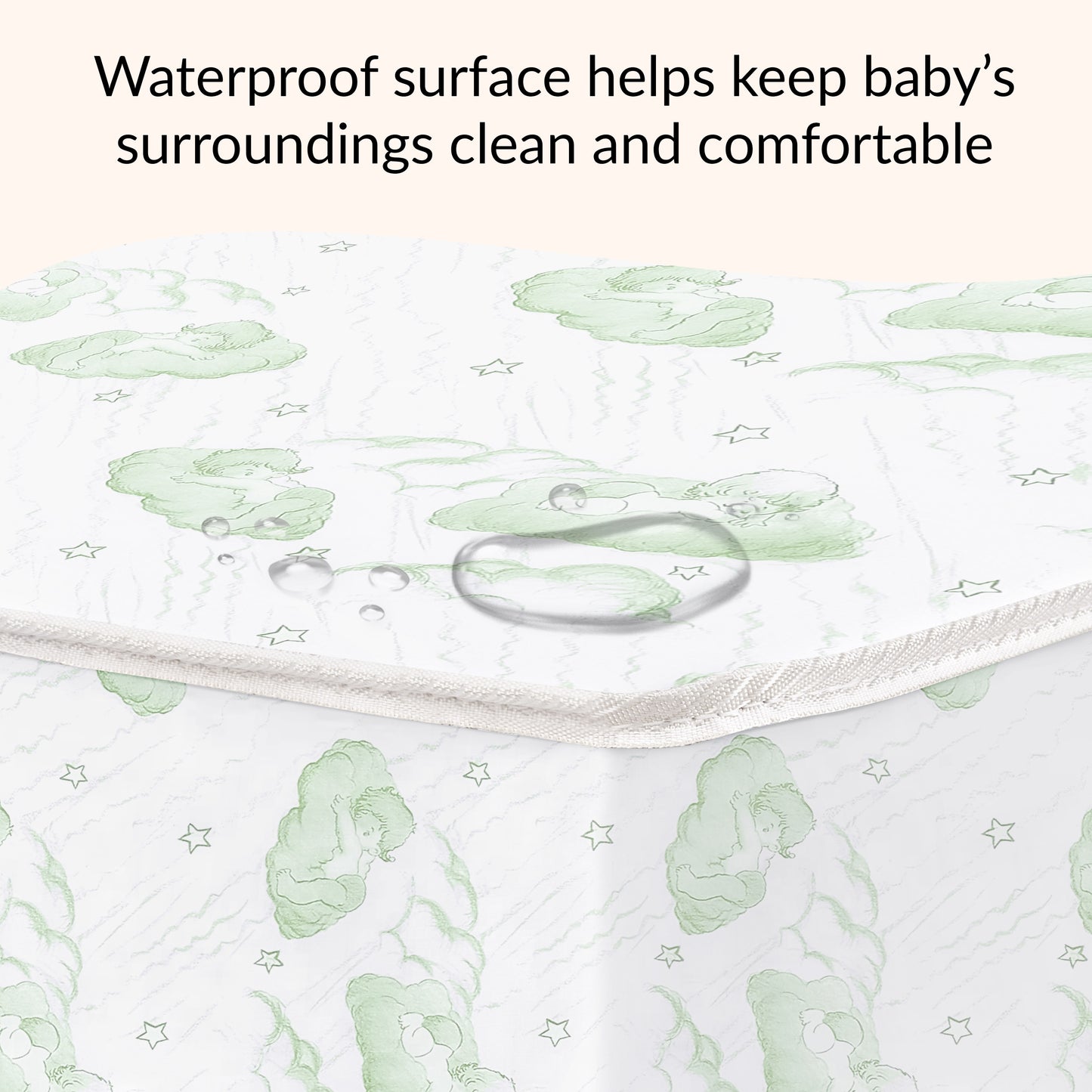 Dream On Me Nirvana 6 Inch 96 Coil Inner Spring Crib And Toddler Mattress