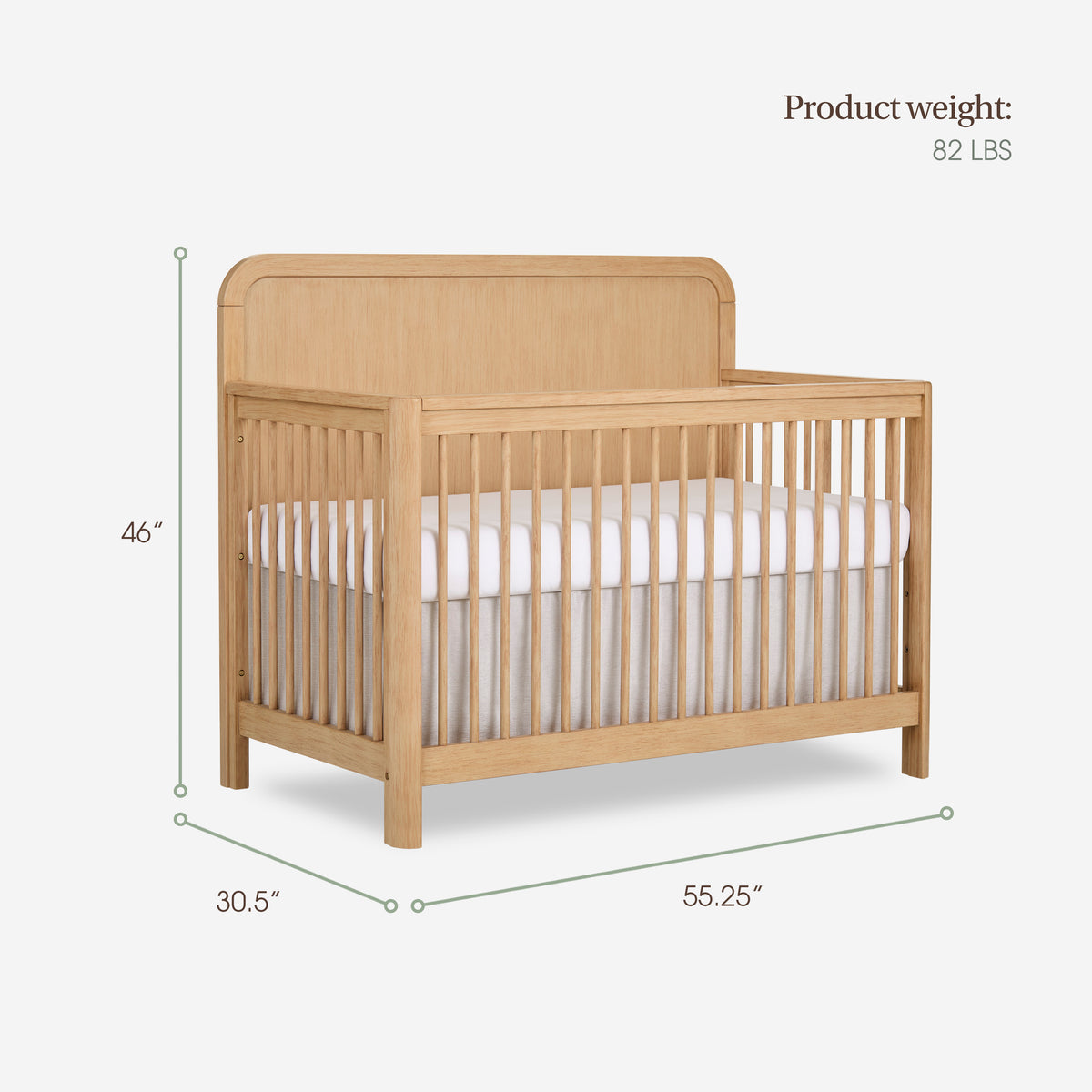 Evolur Cove 3-Piece Everyday Nursery Bundle
