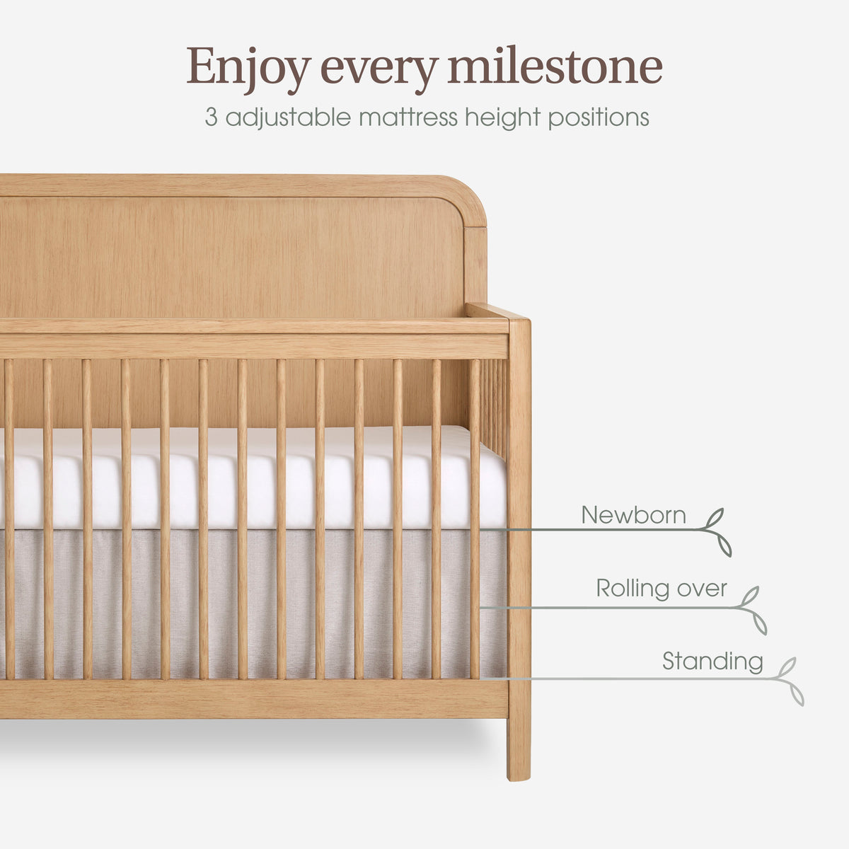 Evolur Cove 3-Piece Everyday Nursery Bundle