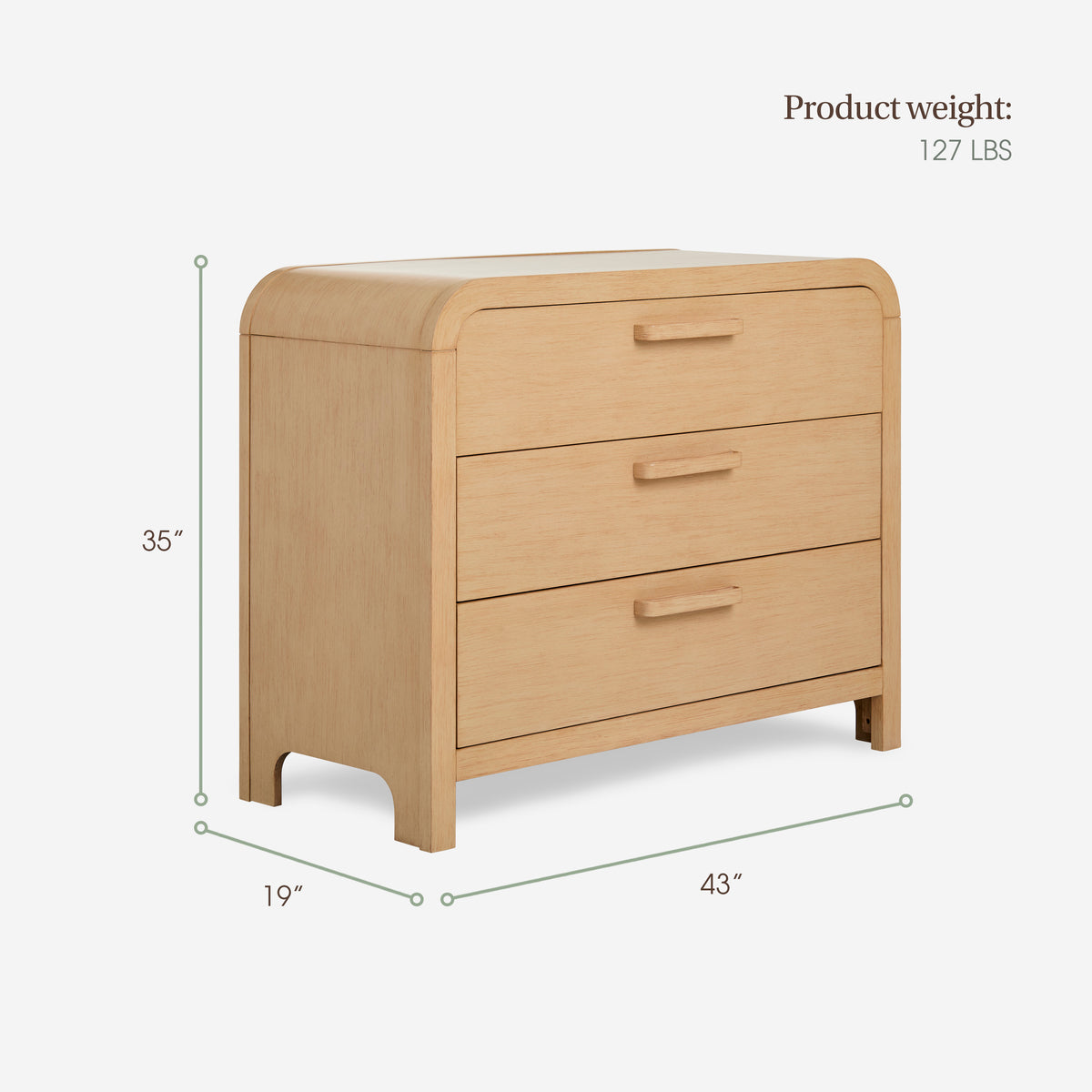 Evolur Cove 3-Piece Everyday Nursery Bundle