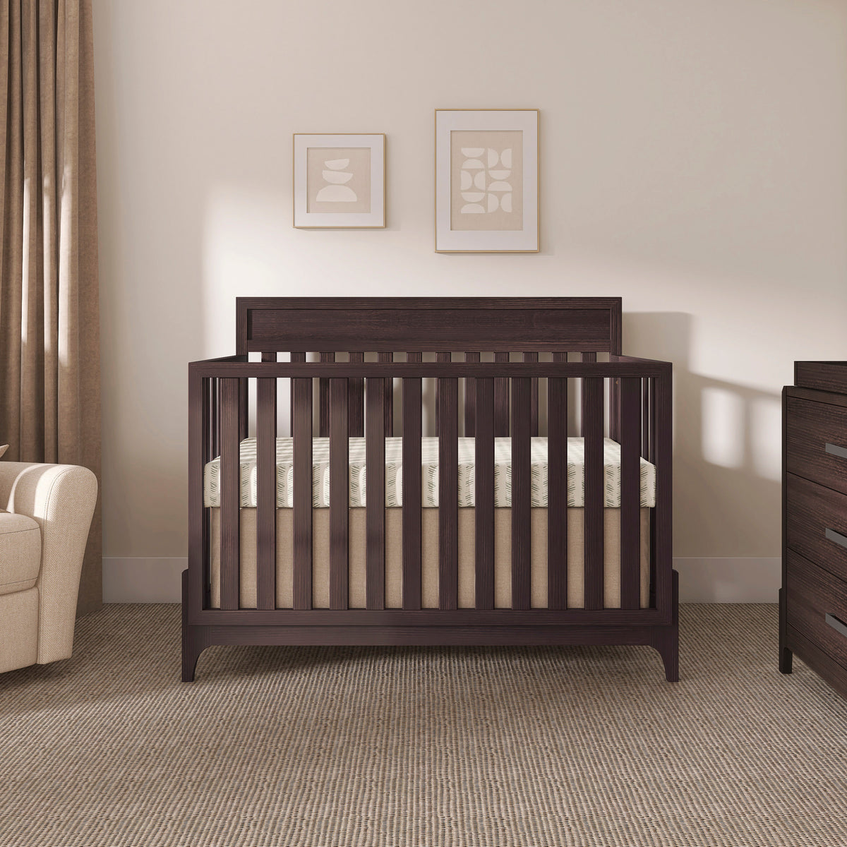 Evolur Atlas 5-in-1 Convertible Full-Size Baby Crib