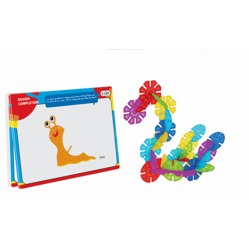 Discovery Toys Geo Flakes Activity Set Building Construction Play
