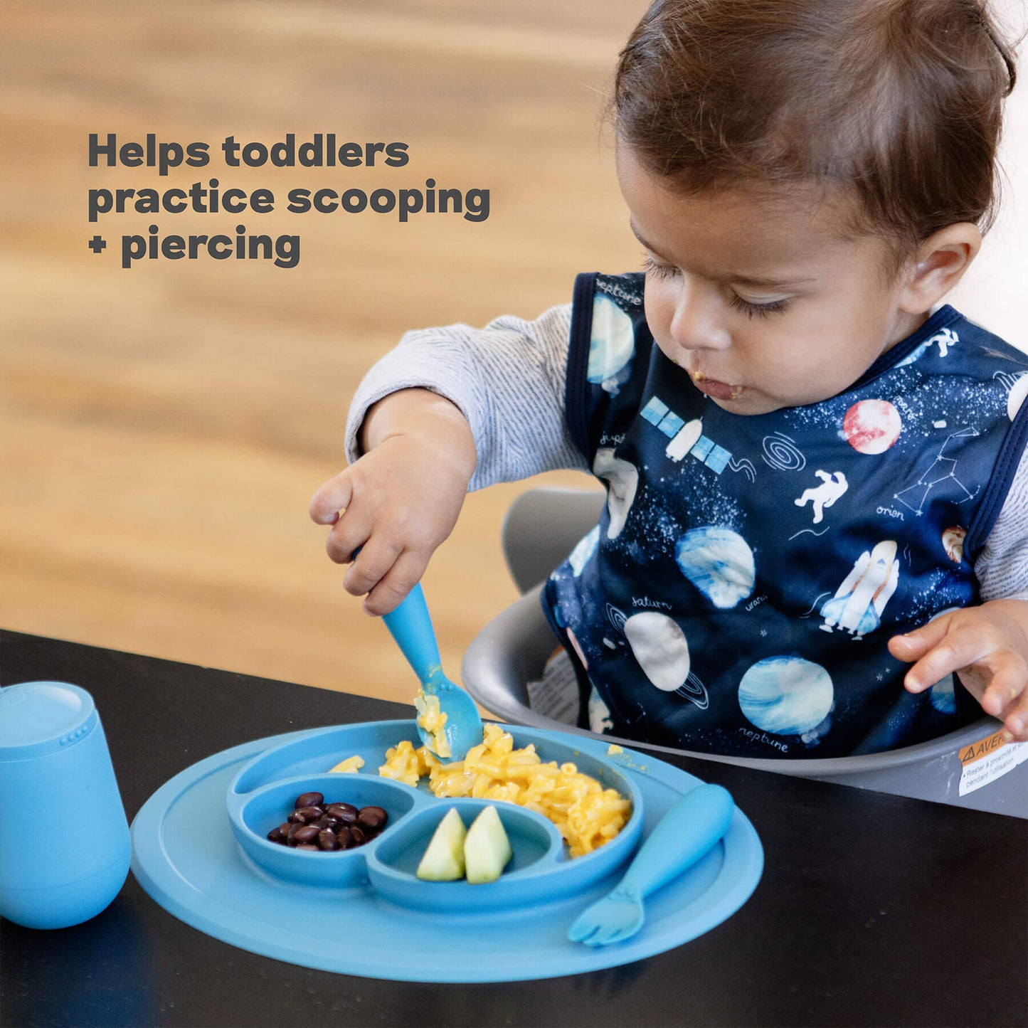 ezpz Developmental Utensil Set