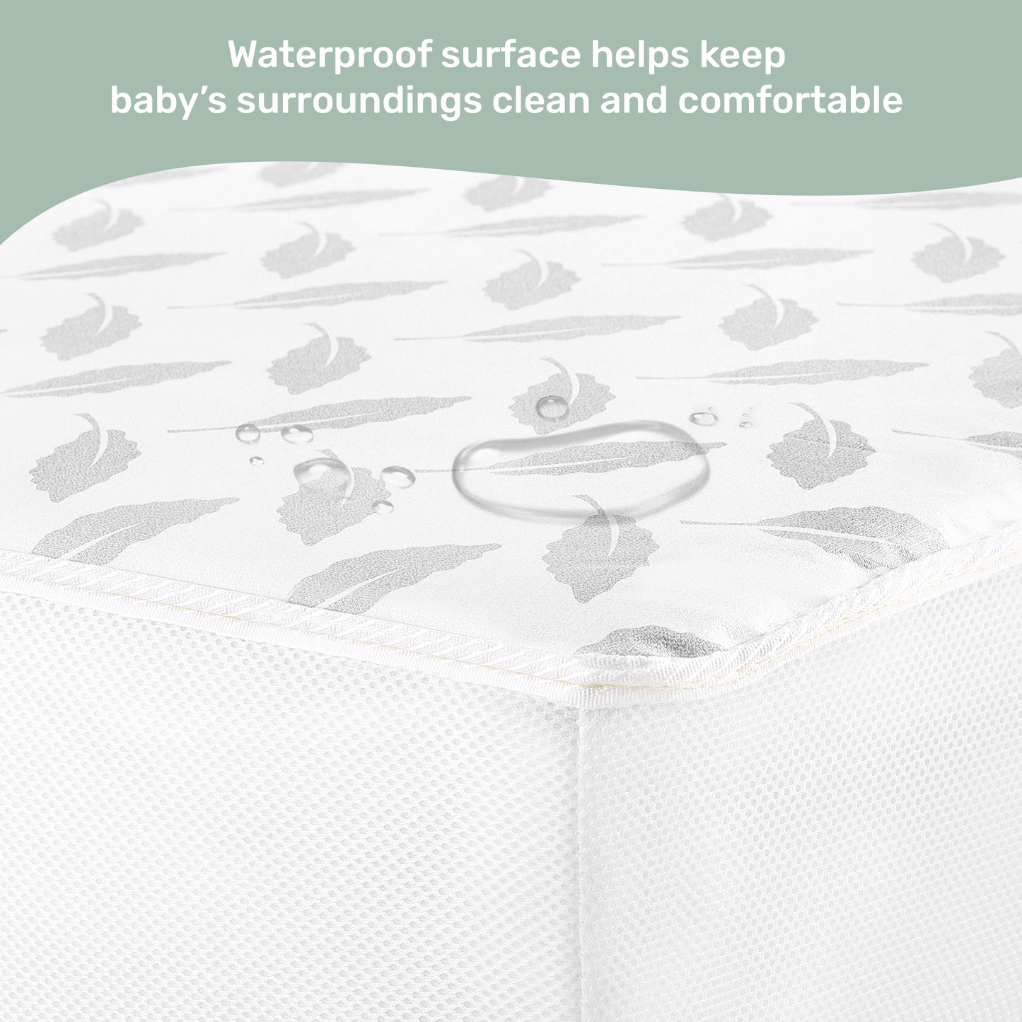 Dream On Me 2-In-1 Breathable 132 Premium Coil Inner Spring Crib & Toddler Mattress