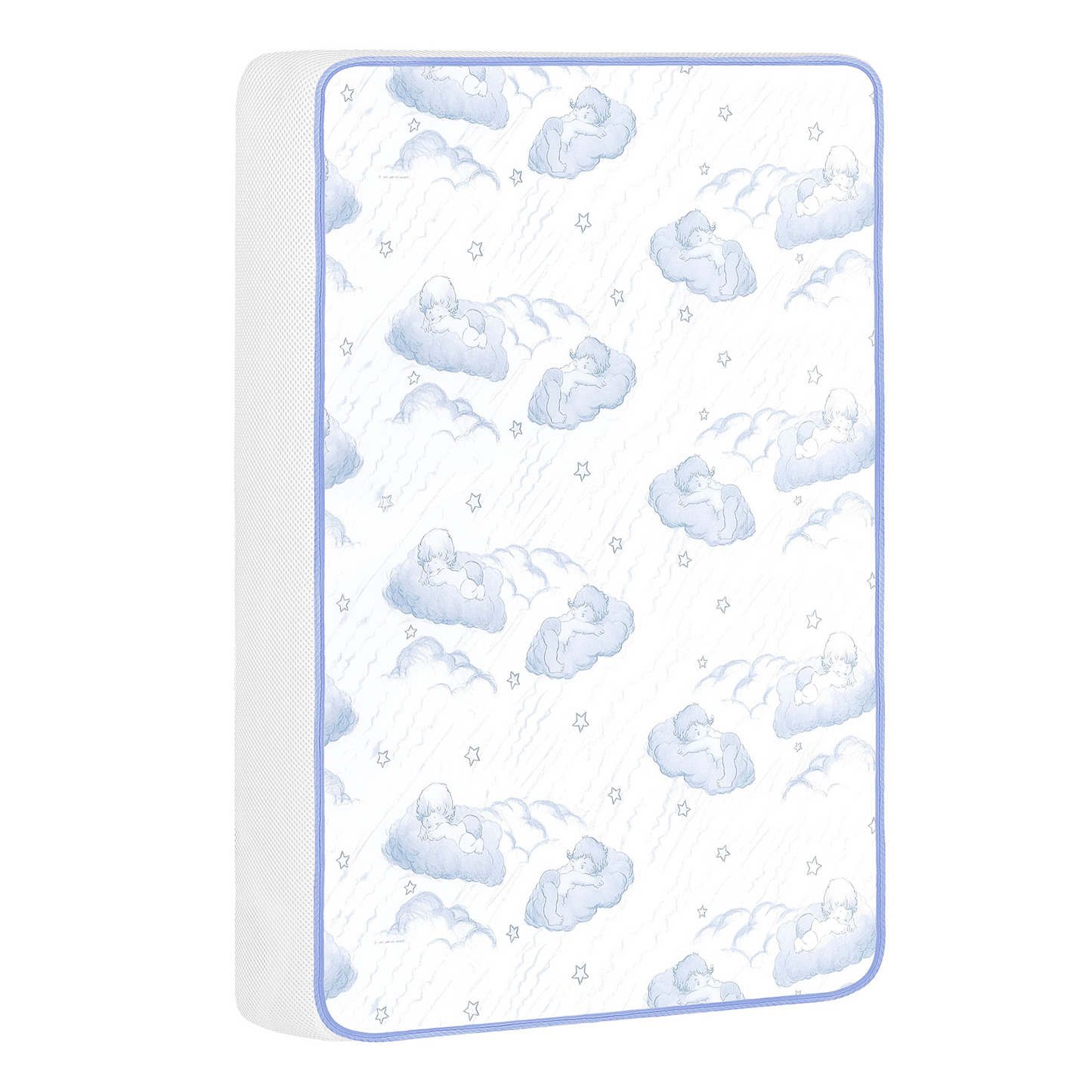 Dream On Me 2-In-1 Breathable 3" Spring Coil Portable Crib Mattress