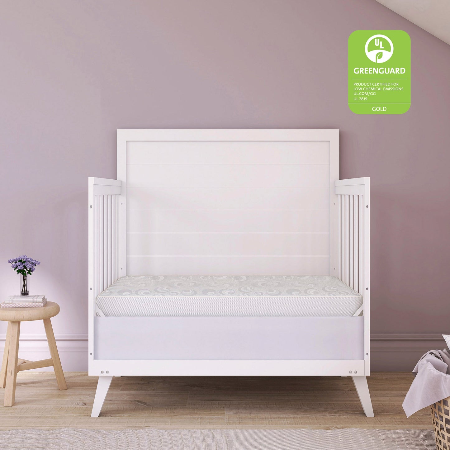 Dream On Me 2-In-1 Breathable Two-Sided 3" Portable Crib Mattress