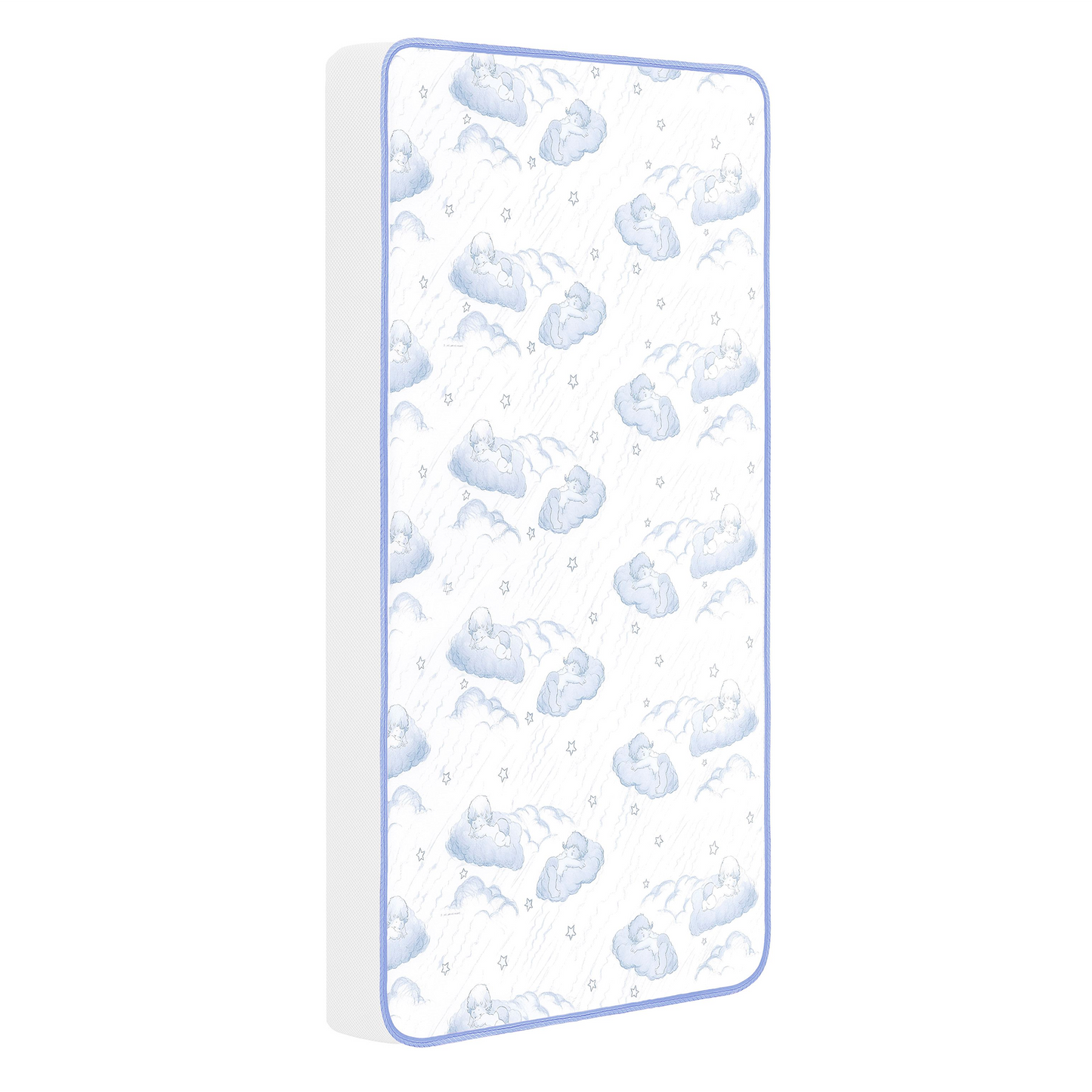 Dream On Me 2-In-1 Breathable Sweet Dreams 6 Inch 88 Coil Spring Crib & Toddler Bed Mattress