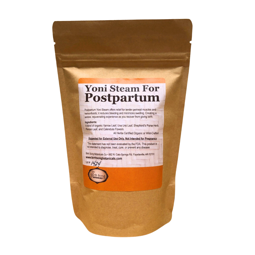 Birth Song Botanicals Co. Yoni Steam Herbs for Postpartum and After Birth Recovery