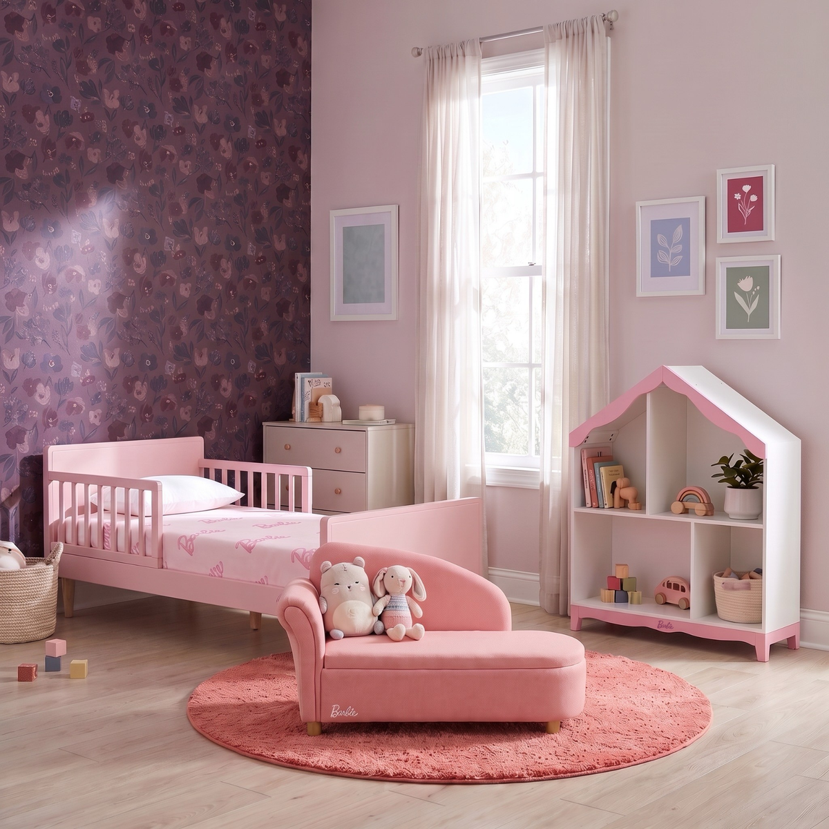 Barbie Pretty Pink Baby Essentials Bundle