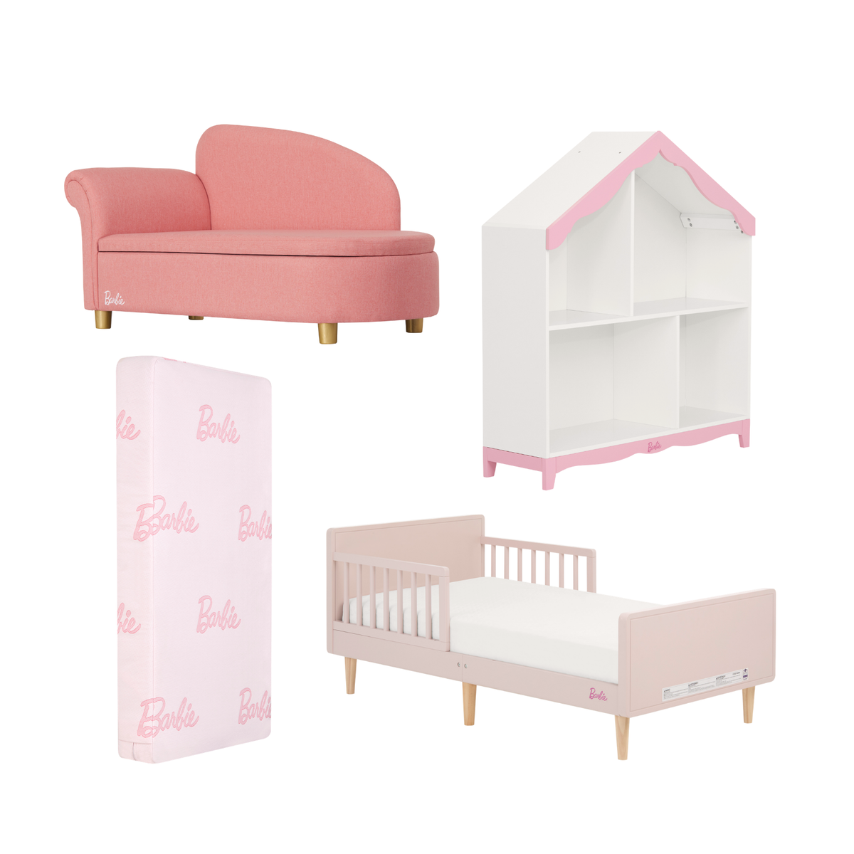 Barbie Pretty Pink Baby Essentials Bundle
