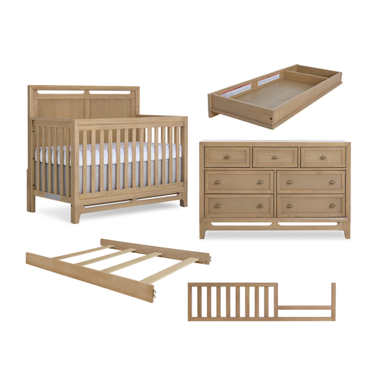 Bradford 5-Piece Grow-With-Me Nursery Set