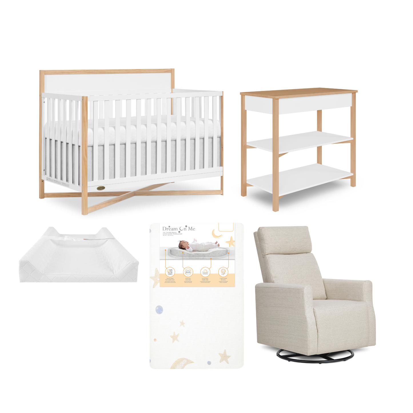 Owen 5-Piece Comfort & Care Nursery Set