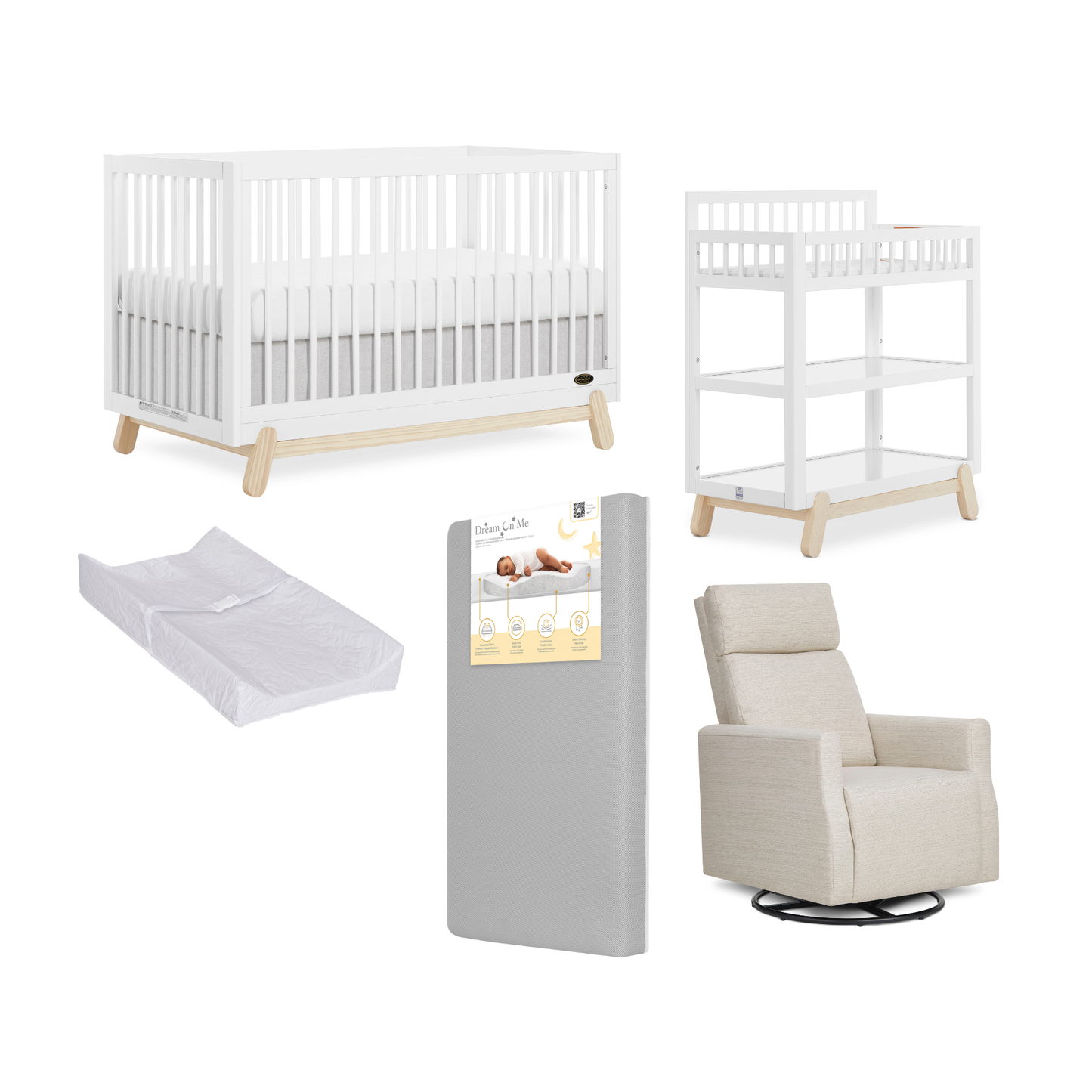 Hygge 5-Piece Calm & Cozy Nursery Set