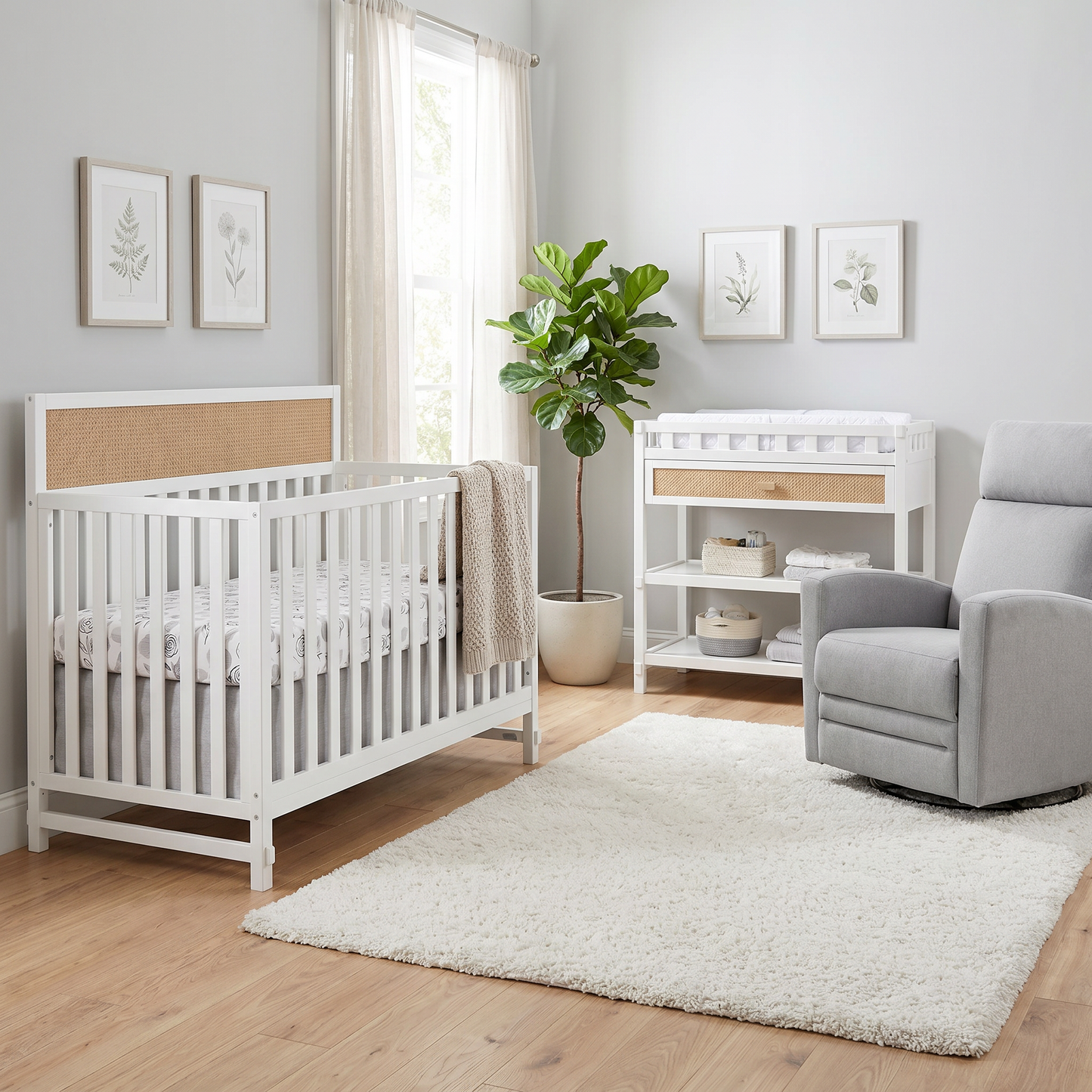 Kai 5-Piece Cozy Beginnings Nursery Set