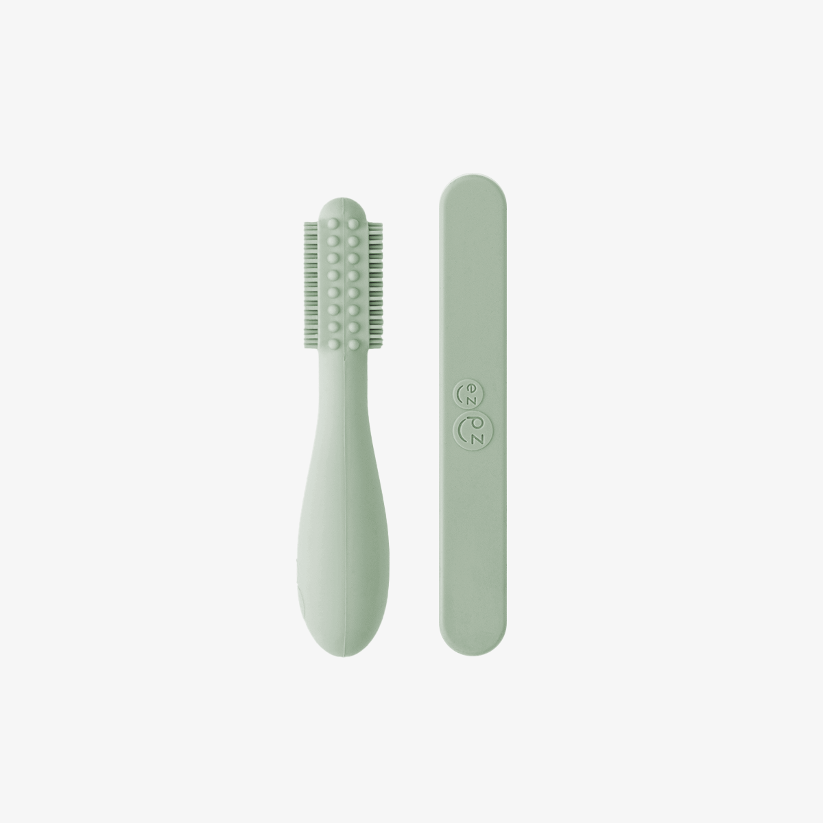 ezpz Baby-Led™ Toothbrush + Tongue Depressor