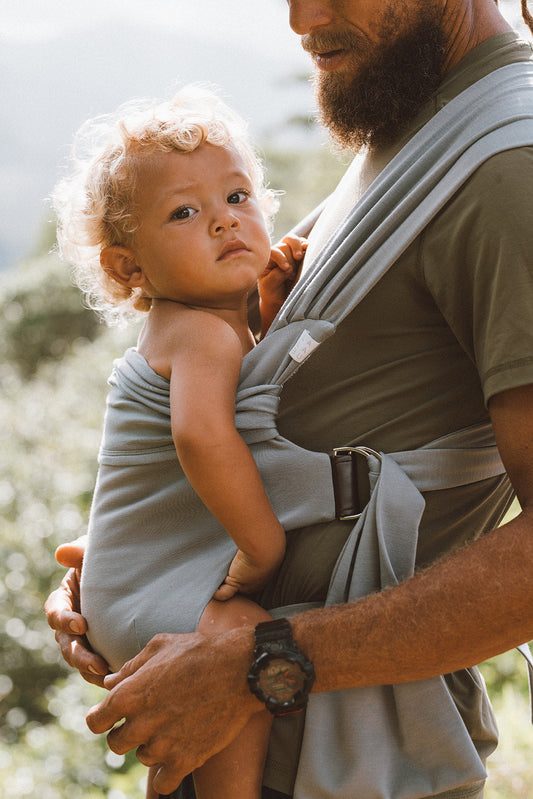 Lalabu Simple Wrap Baby Carrier Sky