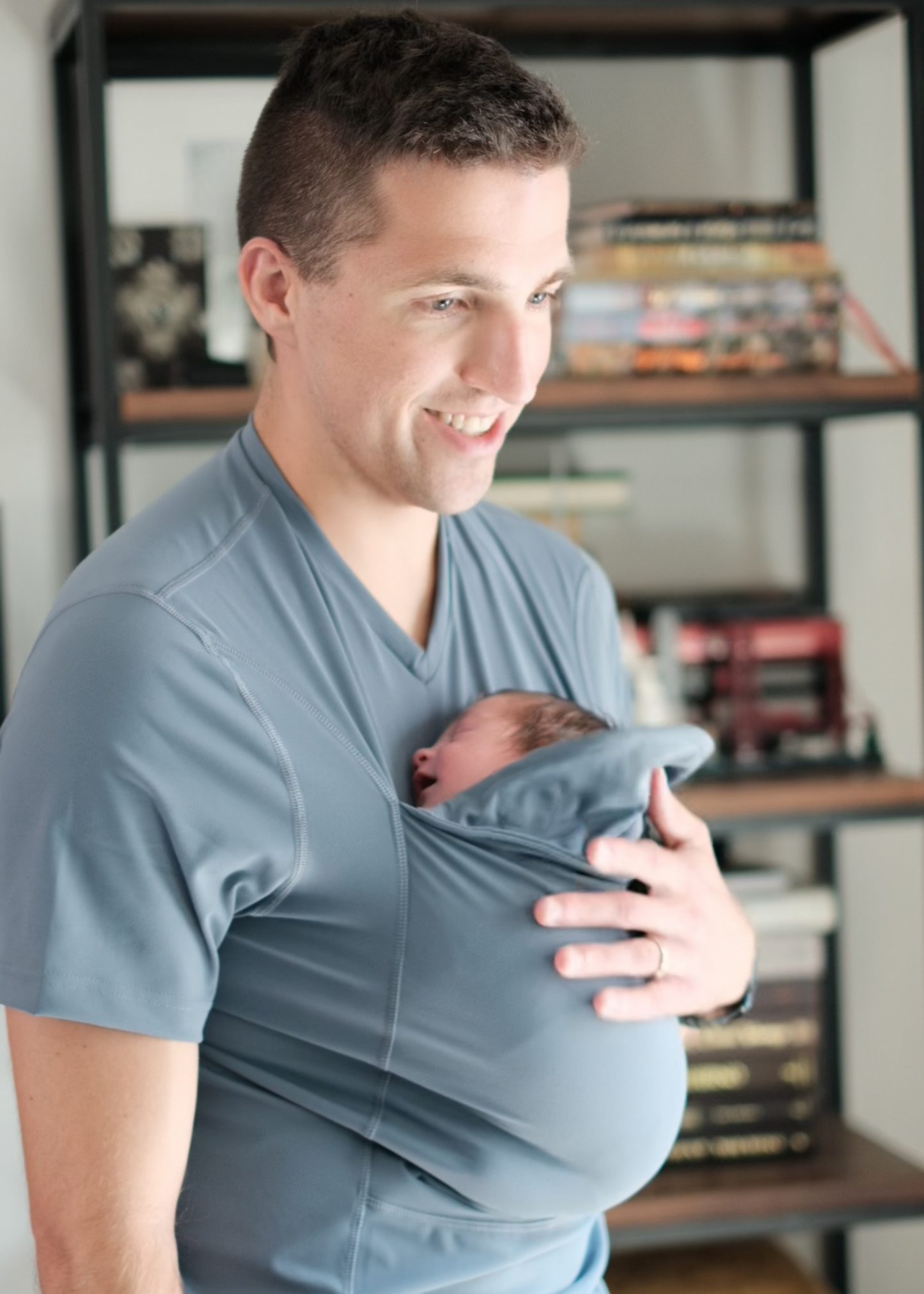 Lalabu Dad Shirt Baby Carrier Brook