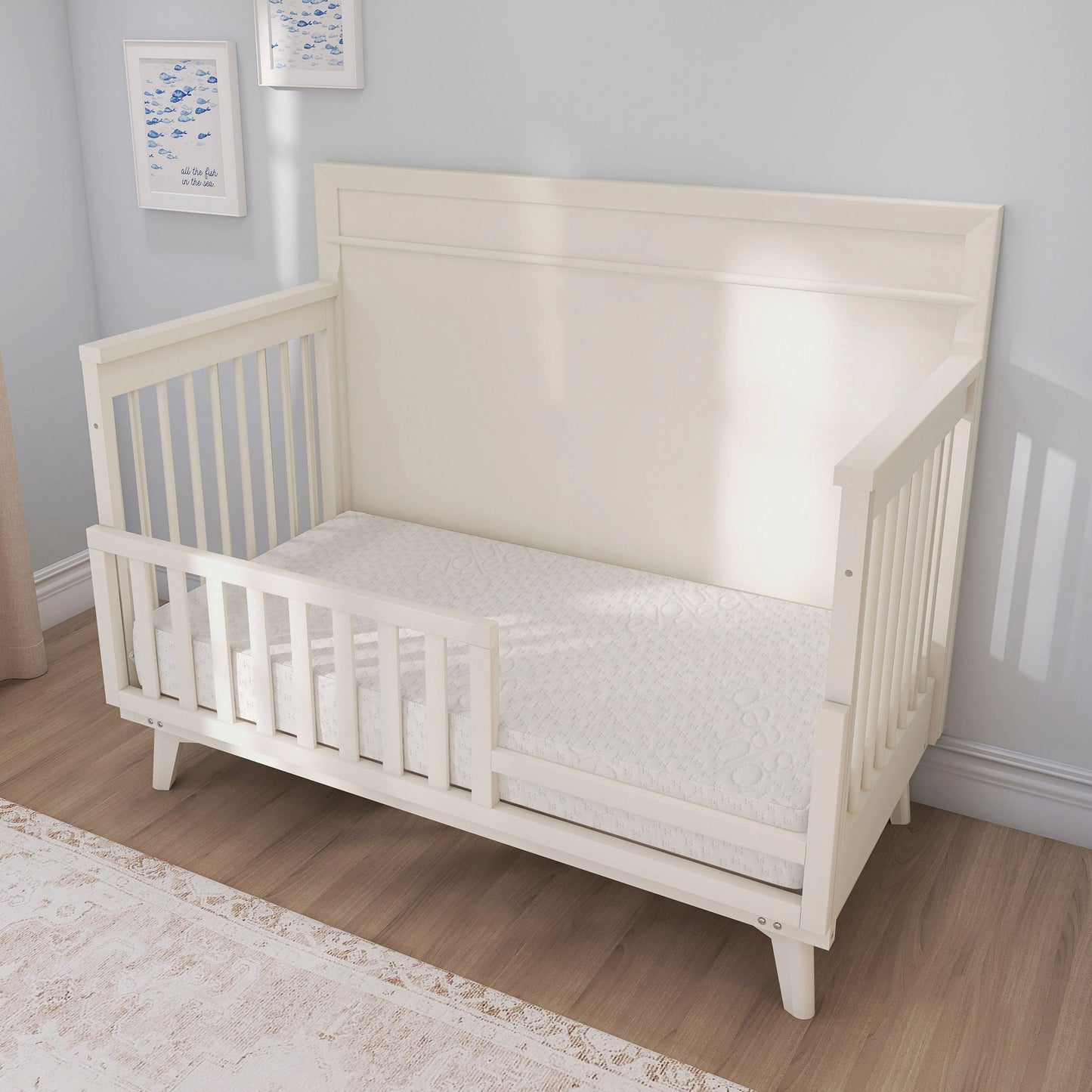 Evolur Sleep 260 Coil Inner Spring Crib And Toddler Mattress