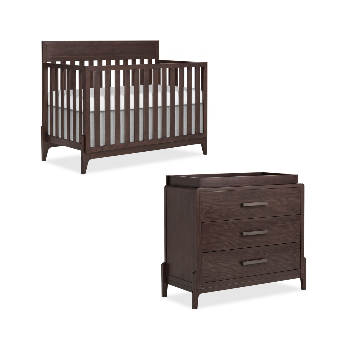 Evolur Atlas Modern Living Nursery Bundle