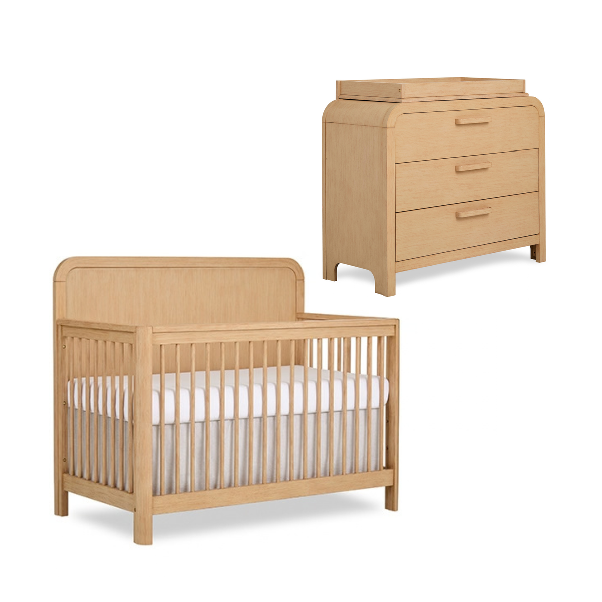 Evolur Cove 3-Piece Everyday Nursery Bundle