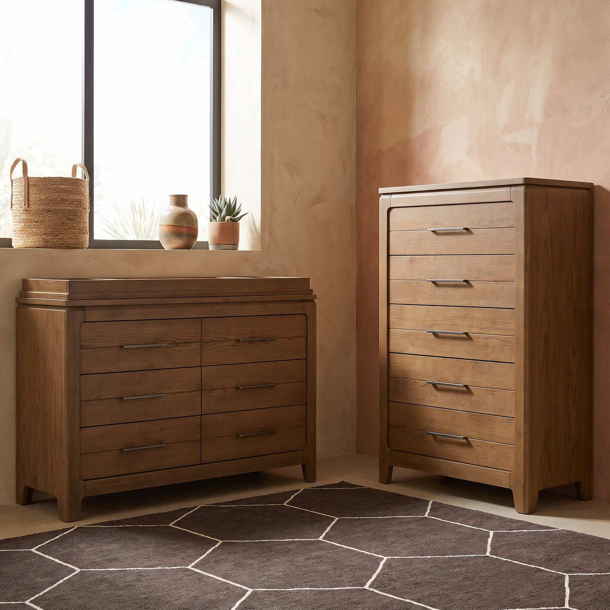 Evolur Oakley Warm Beginnings Nursery Bundle – Hickory