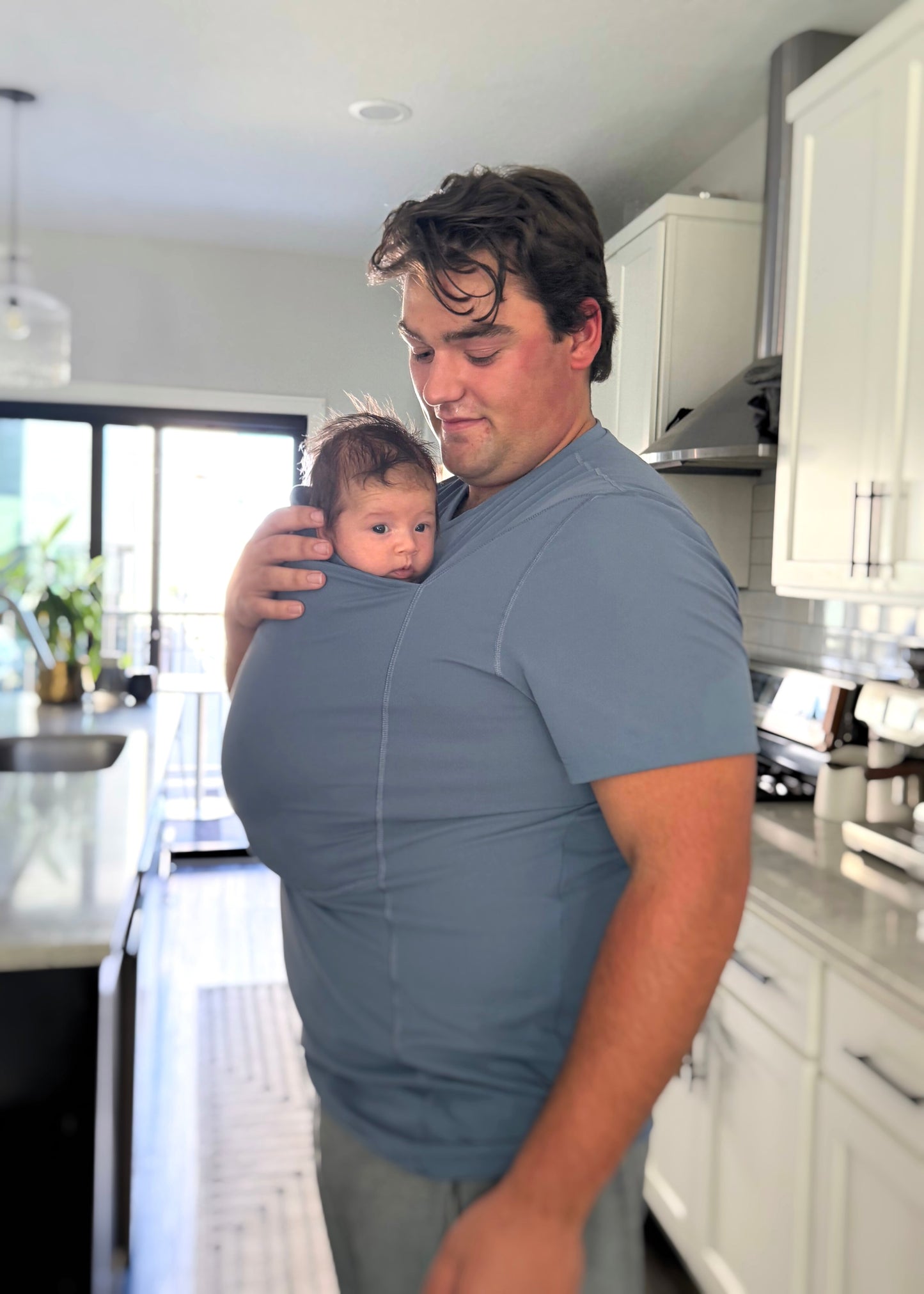 Lalabu Dad Shirt Baby Carrier Brook