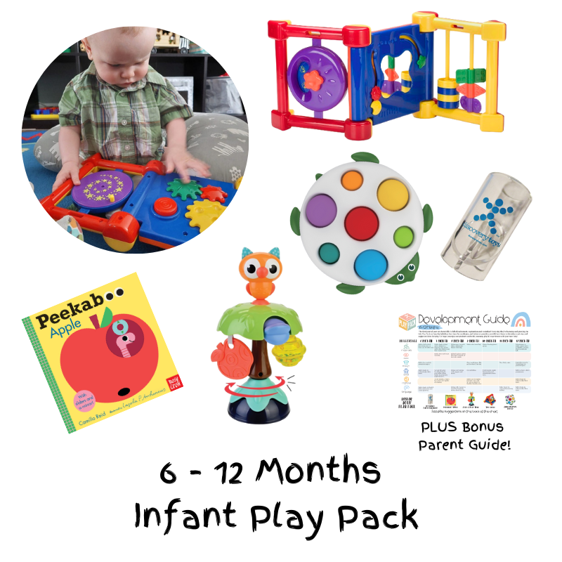 Discovery Toys 6–12 Months Infant Play Pack – Welcome to the World