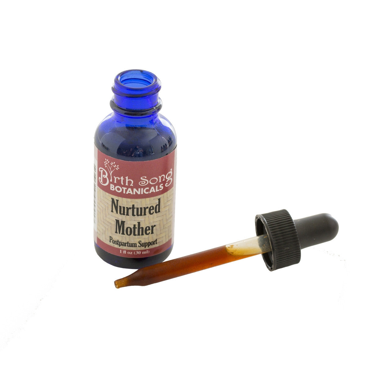 Birth Song Botanicals Co. Nurtured Mother Postpartum Supplement for After Birth Cramps 1 oz.