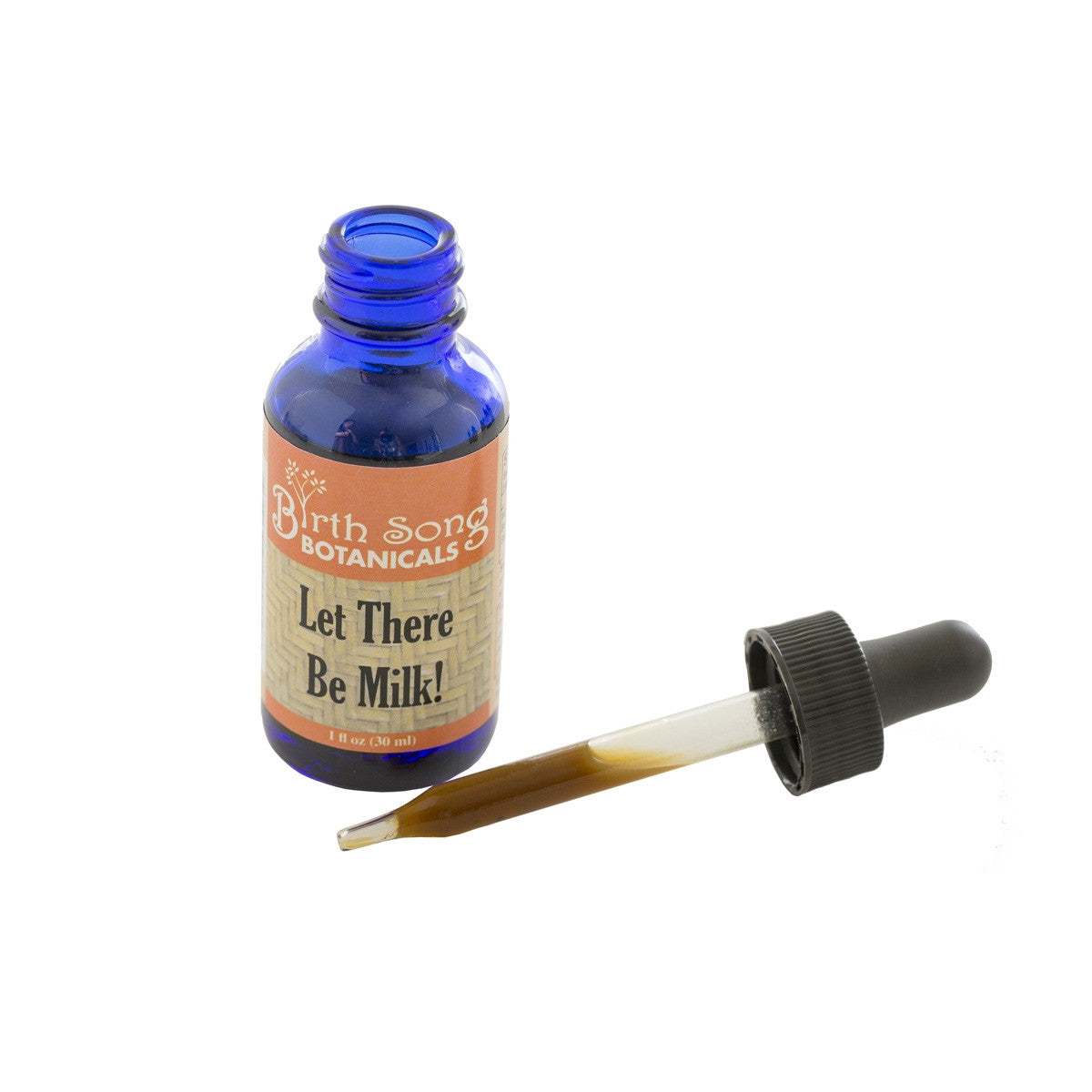 Birth Song Botanicals Co. Let There Be Milk! Breastfeeding Herbal Supplement For Lactation 1 oz.