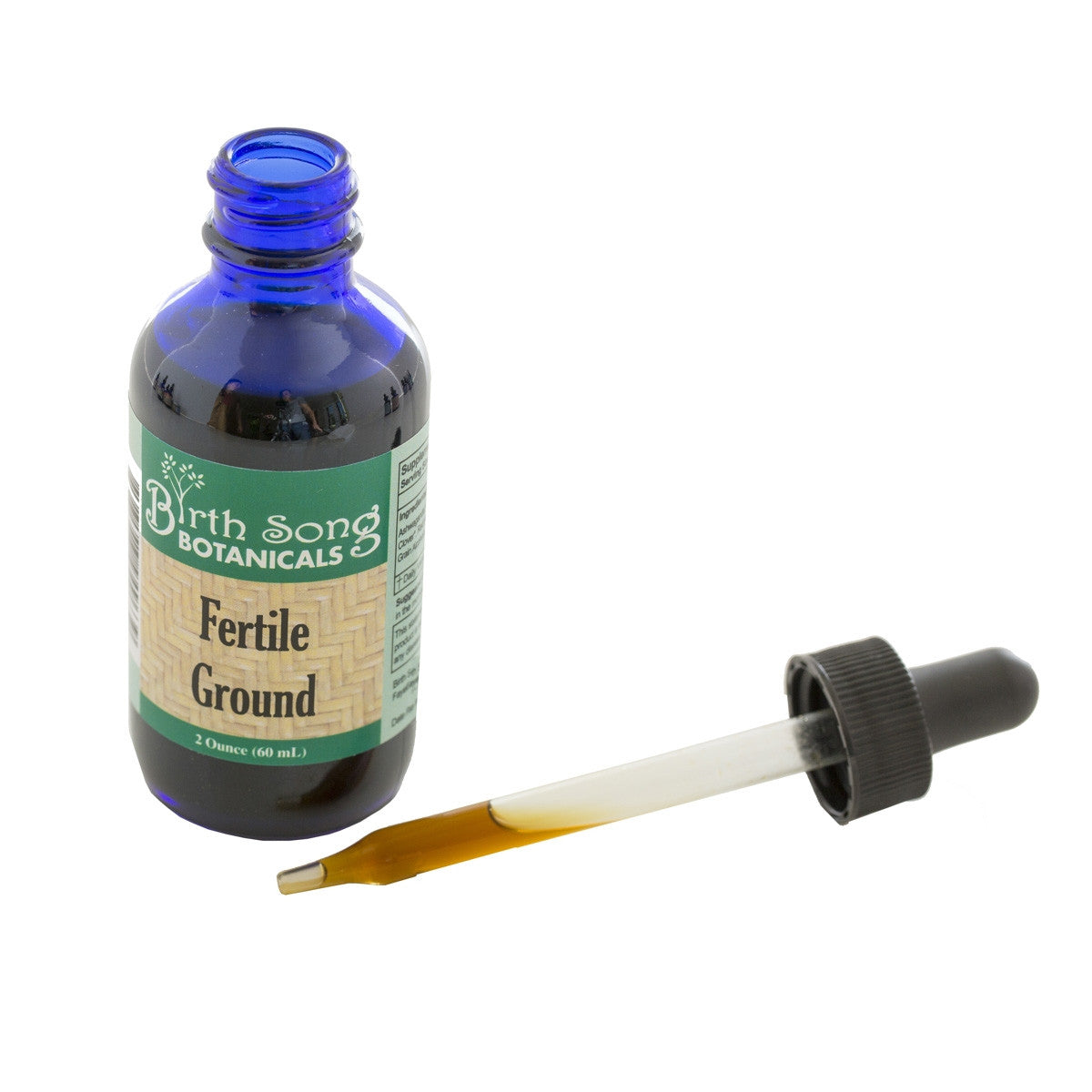 Birth Song Botanicals Co. Fertile Ground Herbal Fertility Support Tincture for Women  2 oz.