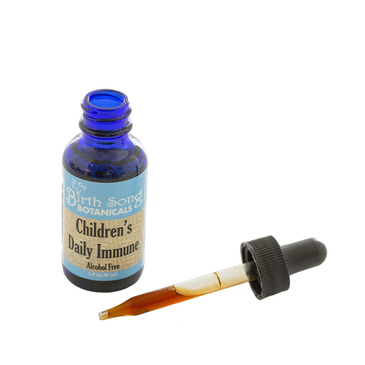 Birth Song Botanicals Co. Children’s Daily Immune Herbal Tincture with Astragalus Root | Kids Immune Support 1 oz