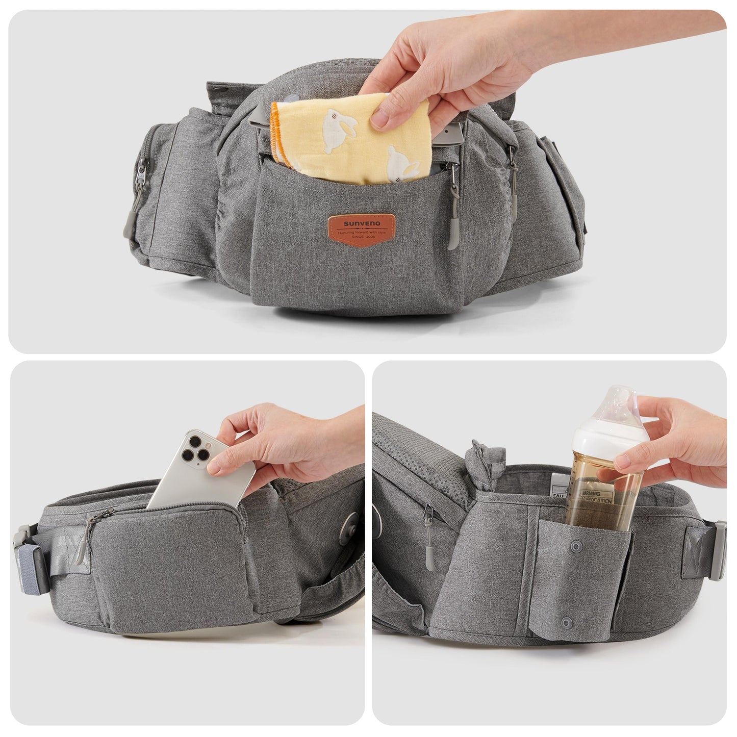 Ergonomic Baby Carrier 3-in-1