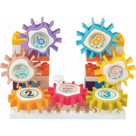 Discovery Toys Whirly Gears Construction Building Set