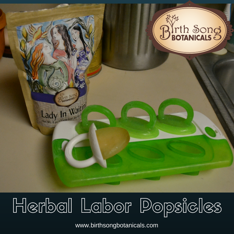 Birth Song Botanicals Co. Lady in Waiting- Herbal Pregnancy Tea with Red Raspberry Leaf 3 oz.