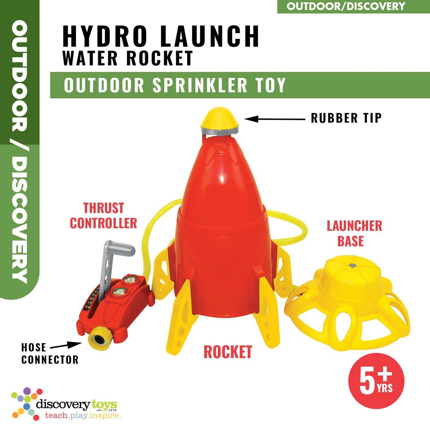 Discovery Toys Hydro Launch Water Sprinkler Toy