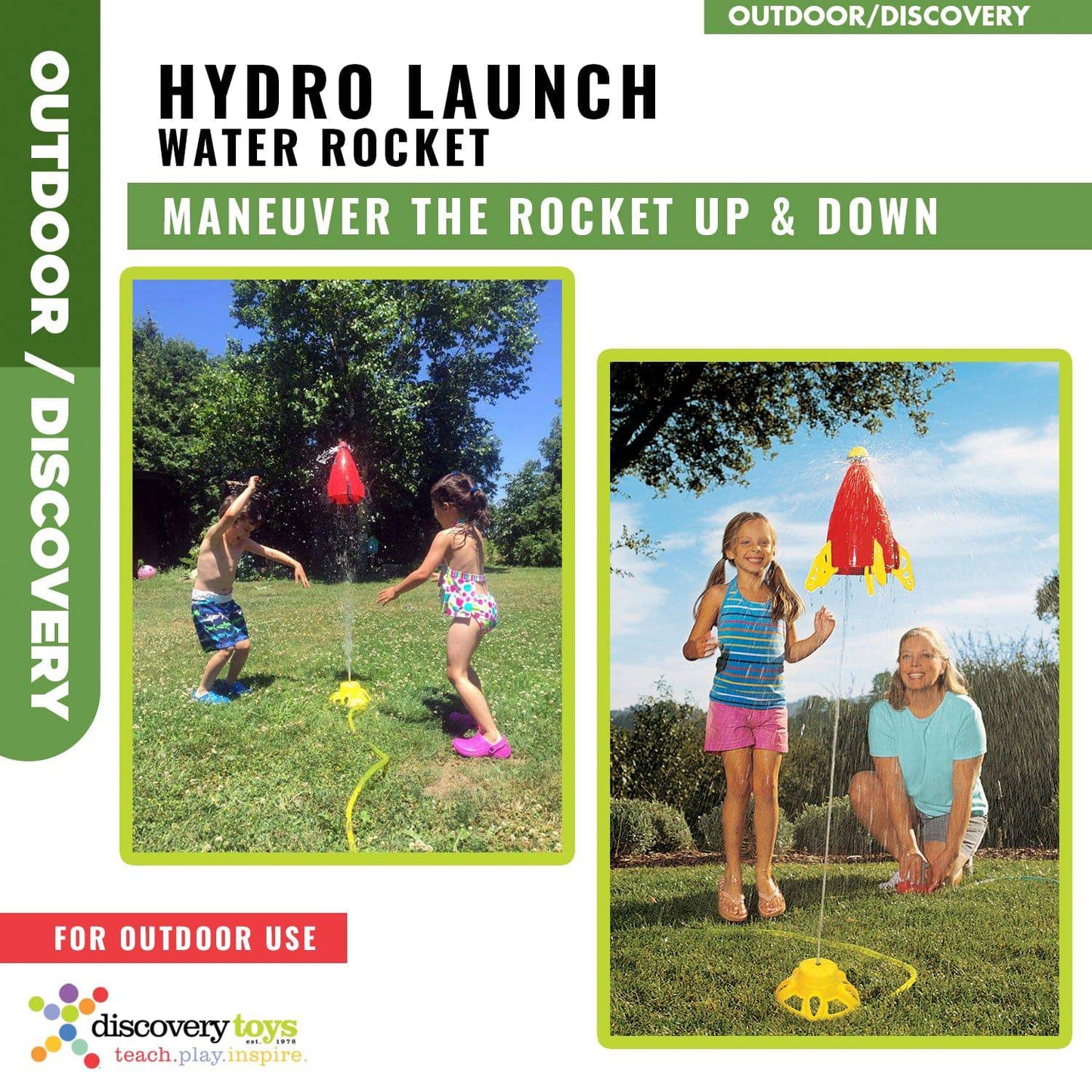 Discovery Toys Hydro Launch Water Sprinkler Toy