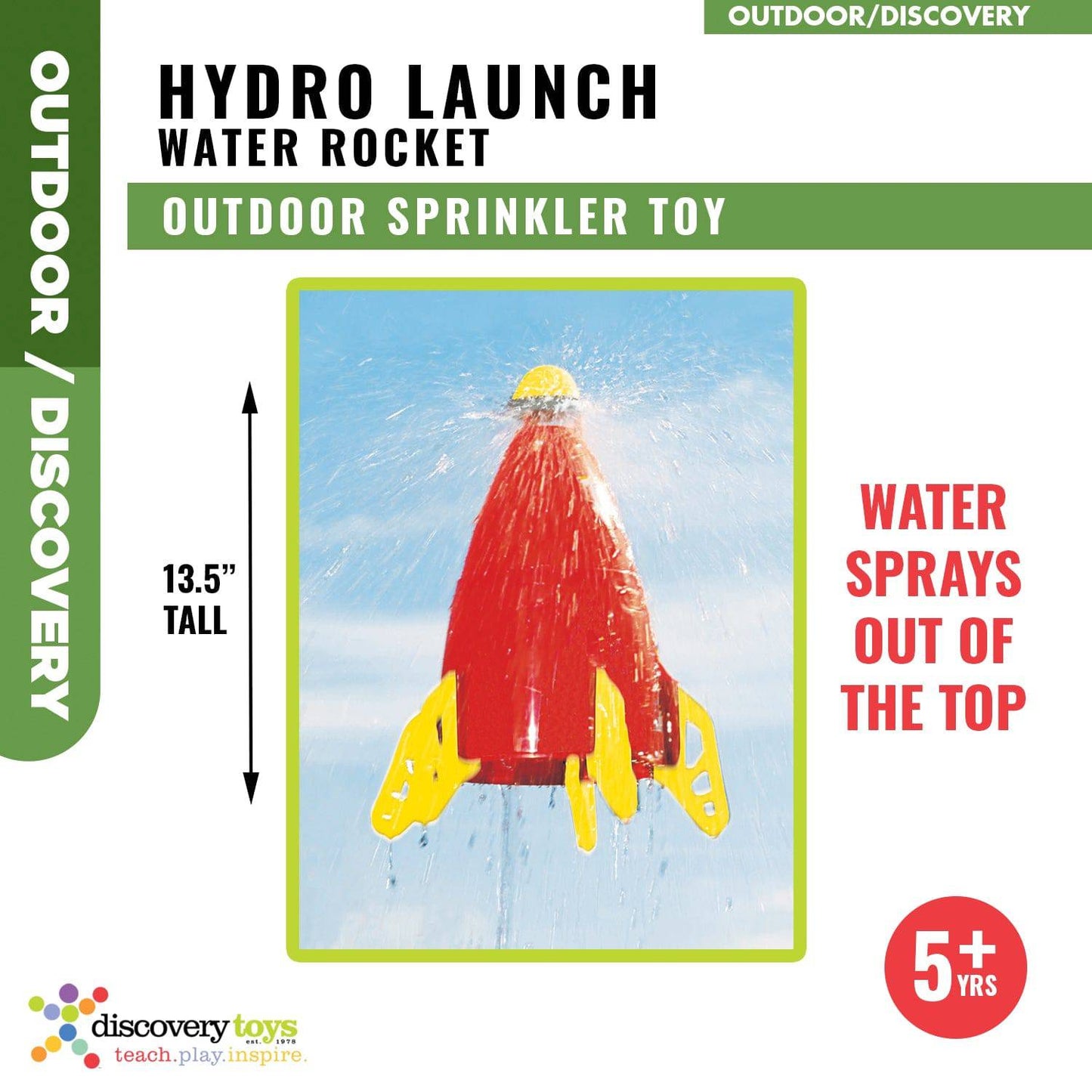 Discovery Toys Hydro Launch Water Sprinkler Toy
