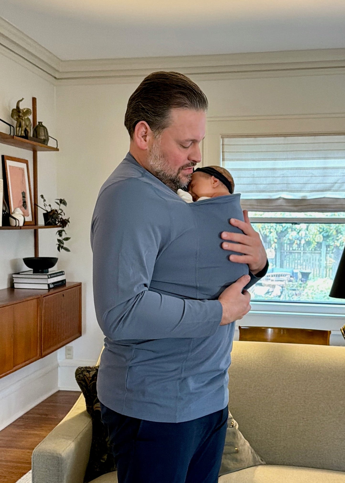 Lalabu Dad Shirt Baby Carrier Brook