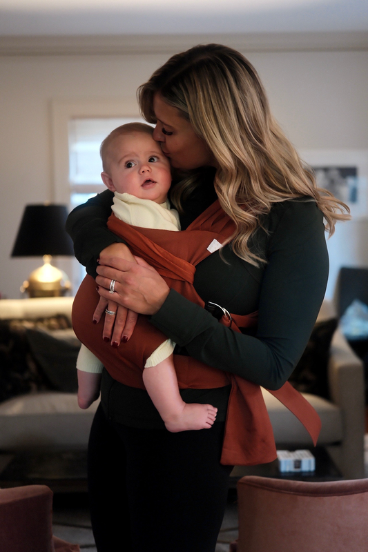 Lalabu Simple Wrap Baby Carrier Clay