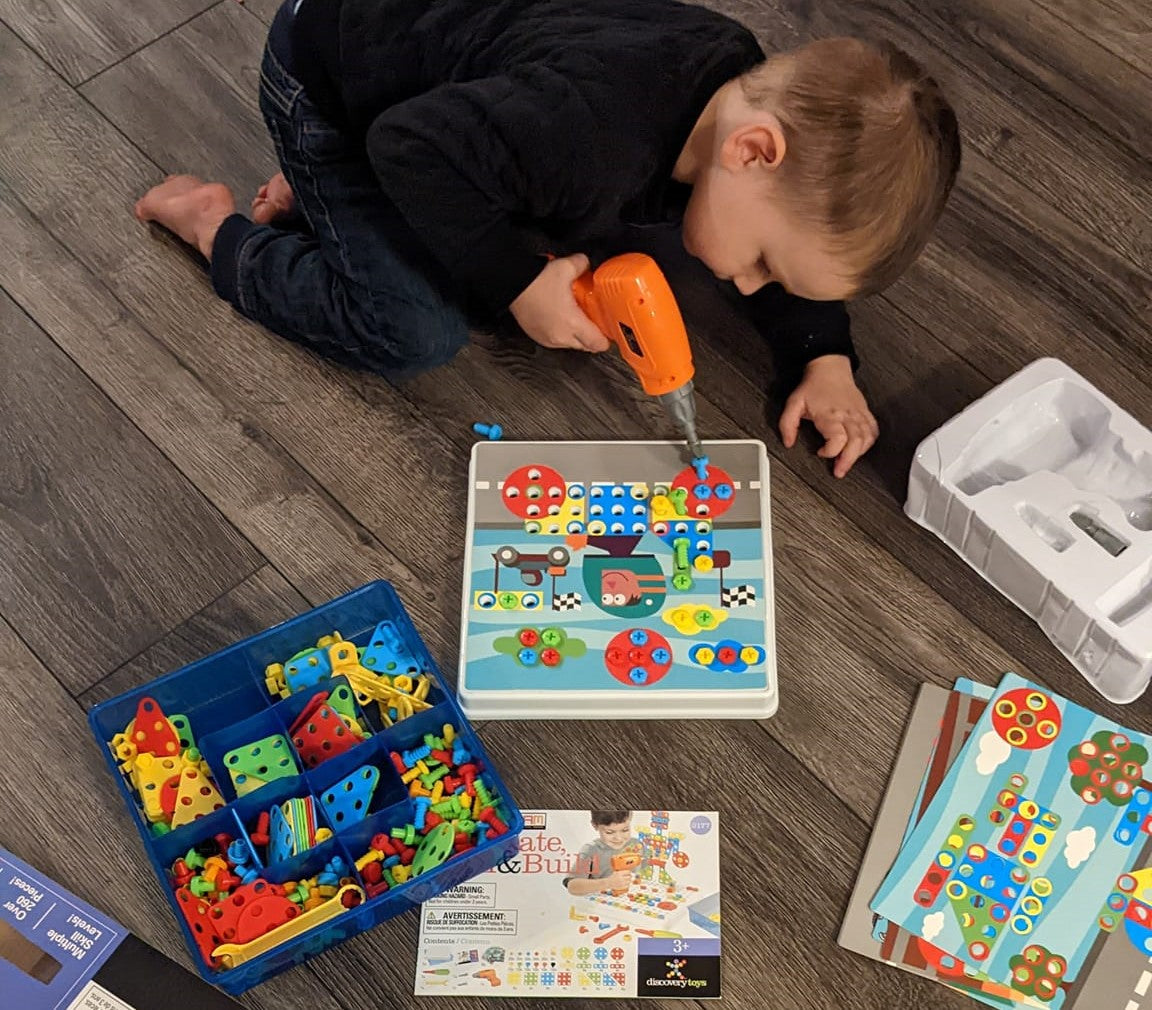 Discovery Toys Create, Drill & Build STEAM Activity Set