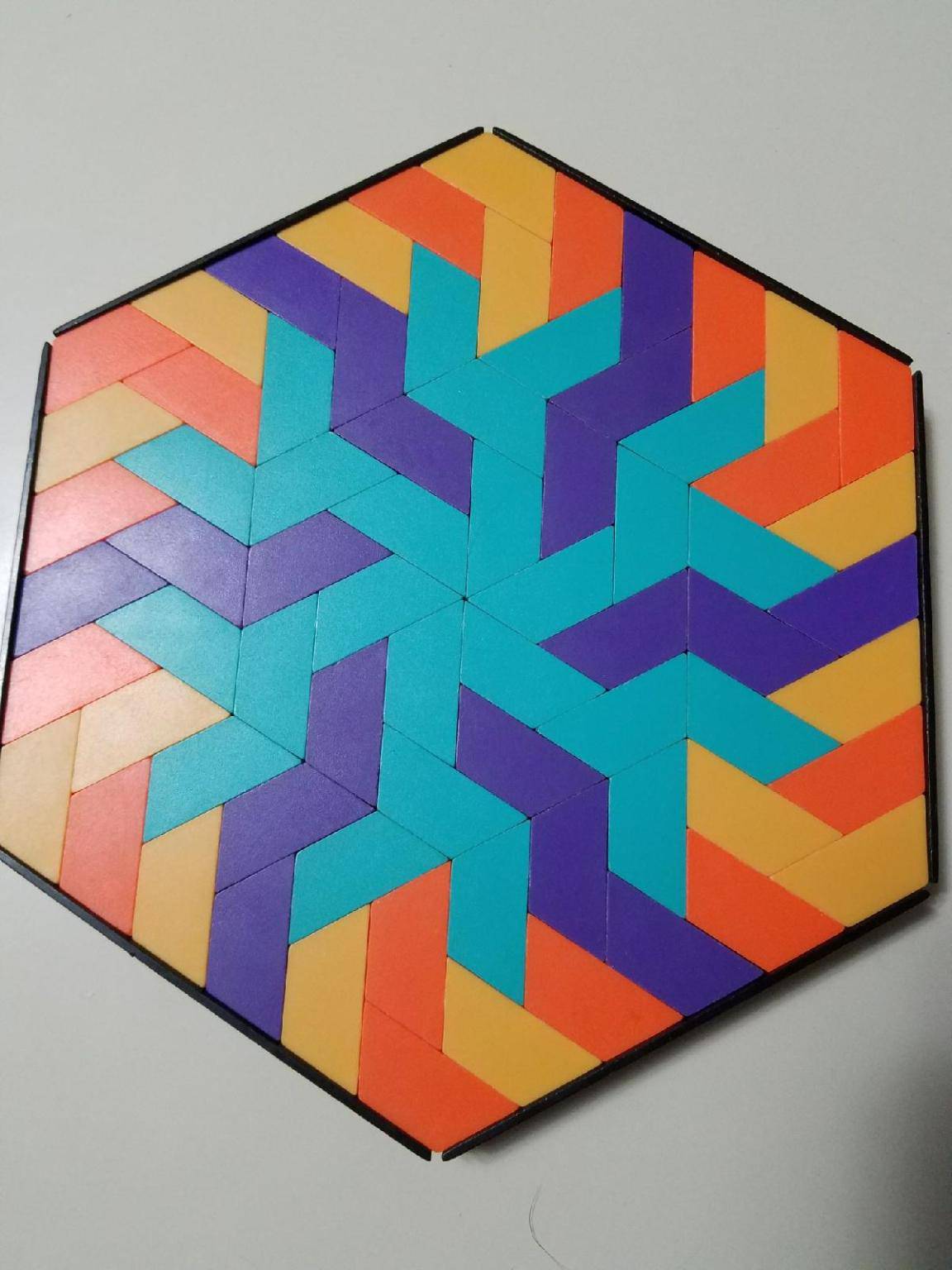 Discovery Toys Mosaic Mysteries Design Pattern Puzzle
