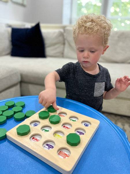Discovery Toys Memory Moves Montessori Matching Game