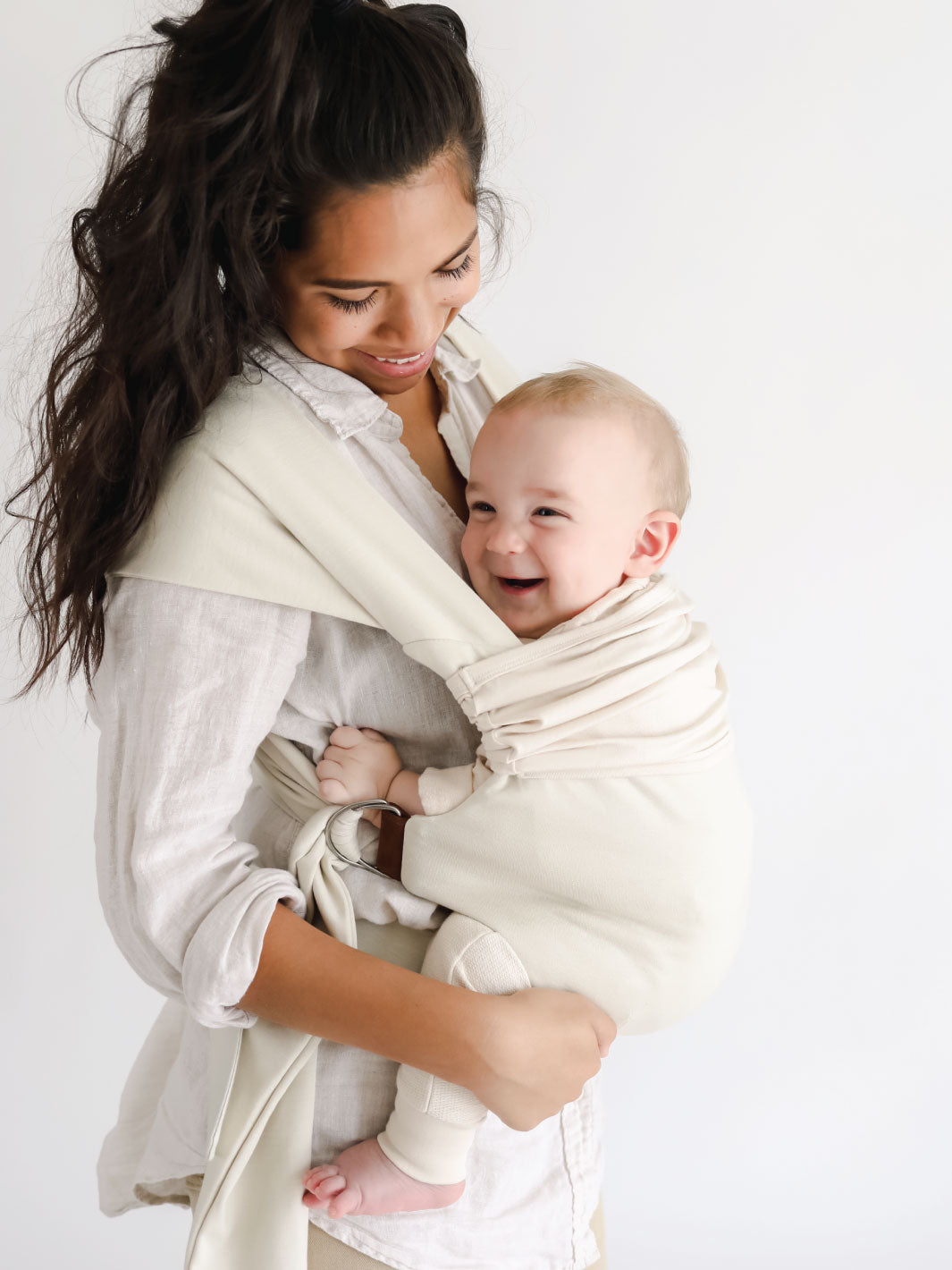 Lalabu Simple Wrap Baby Carrier Natural