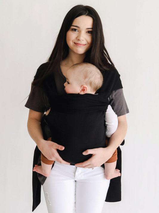Lalabu Simple Wrap Baby Carrier Black