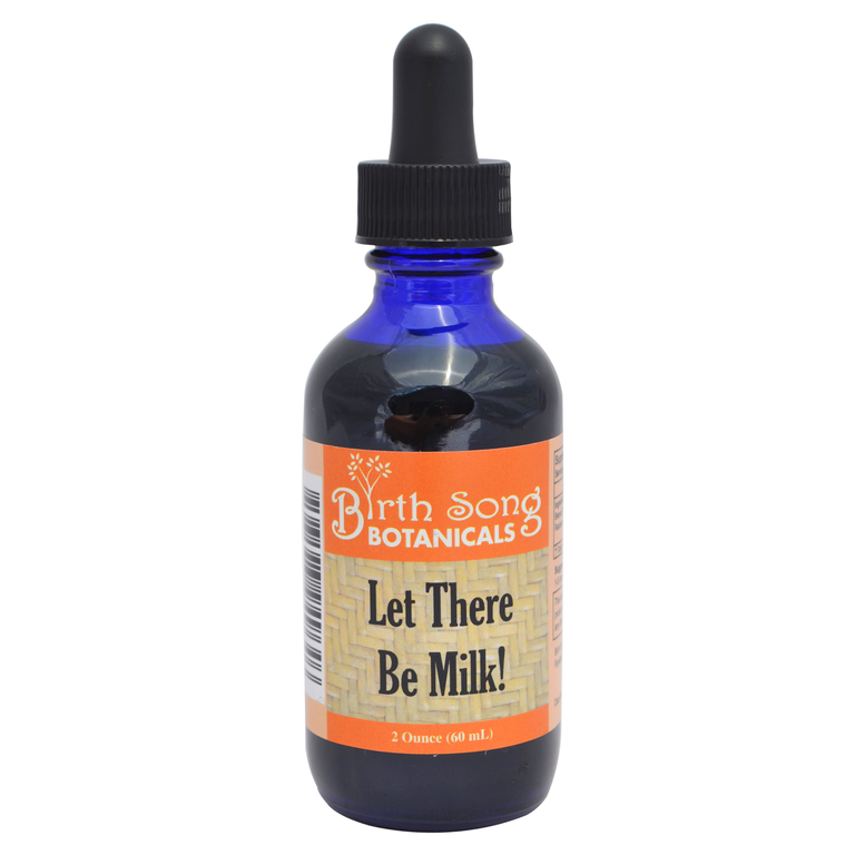Birth Song Botanicals Co. Let There Be Milk! 2 oz Lactation Supplement For Breastfeeding