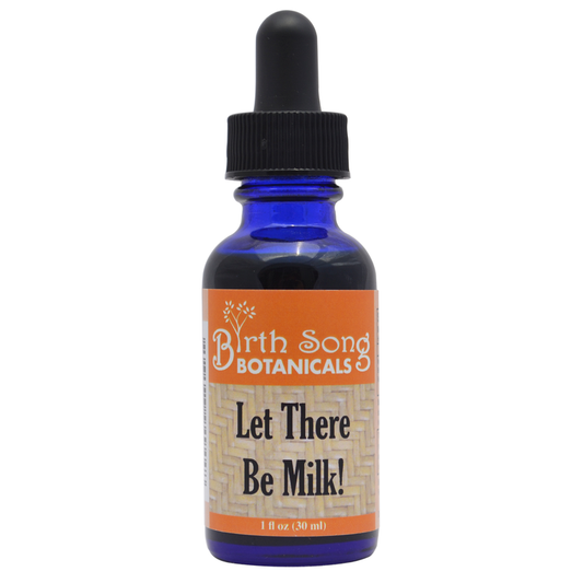 Birth Song Botanicals Co. Let There Be Milk! Breastfeeding Herbal Supplement For Lactation 1 oz.