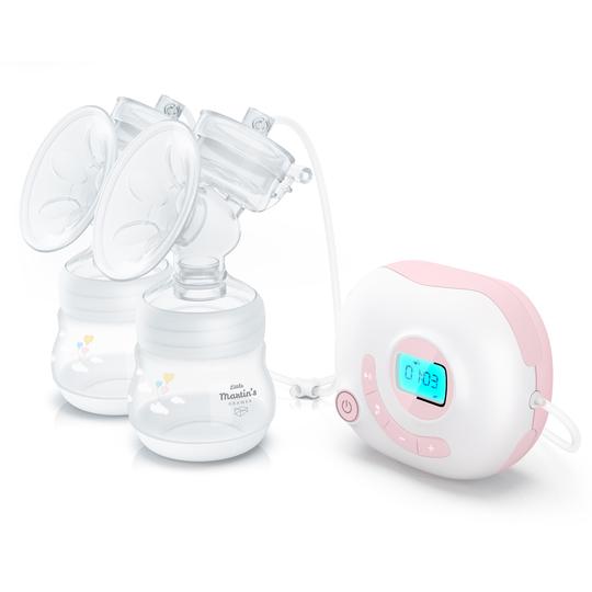 Little Martin’s Electric Double Breast Pump With Rechargeable Battery (Blue/Pink)