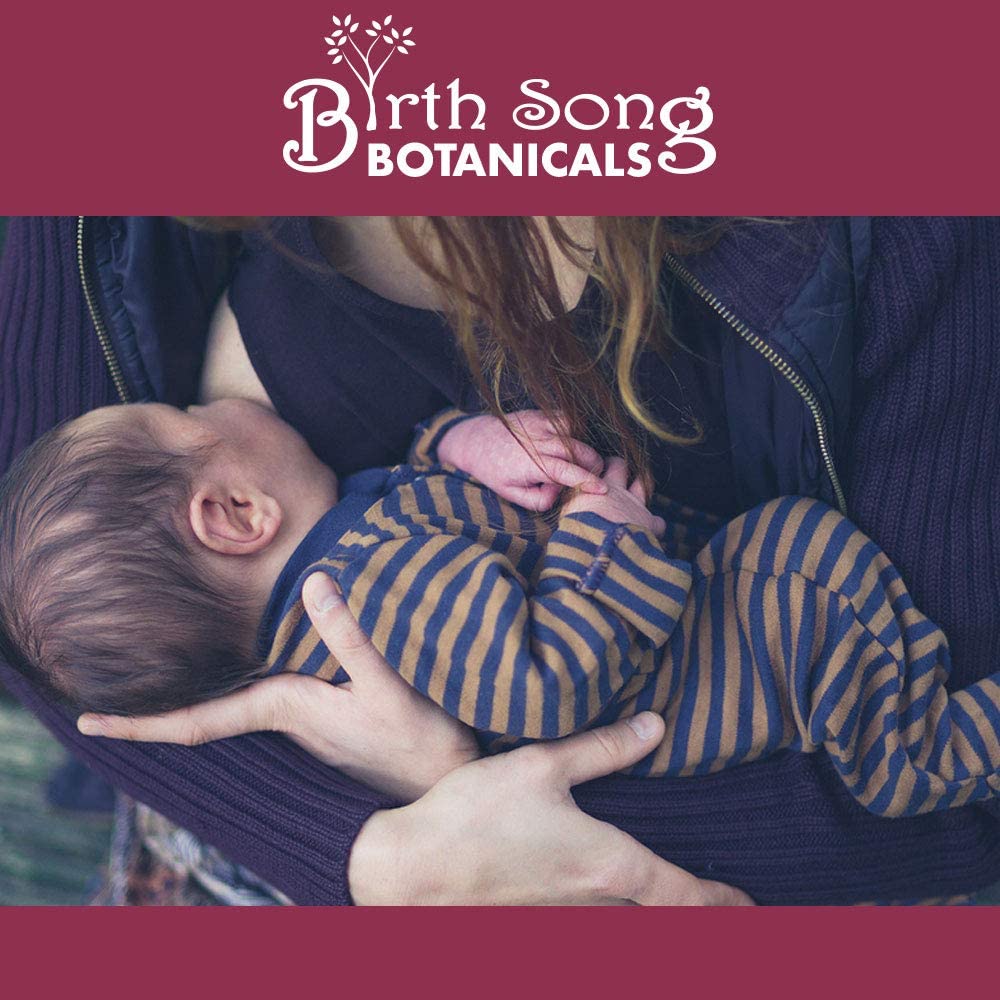 Birth Song Botanicals Co. Nurtured Mother Postpartum Supplement for After Birth Cramps 1 oz.