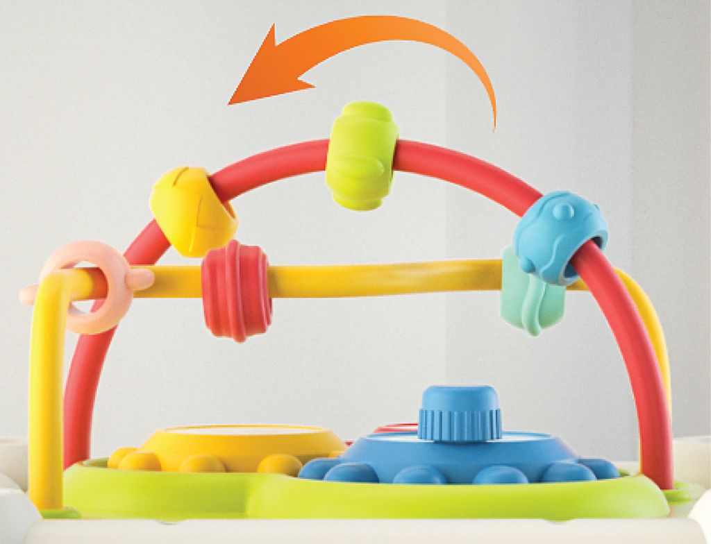 Discovery Toys Motor Skills Box Busy Activity Center