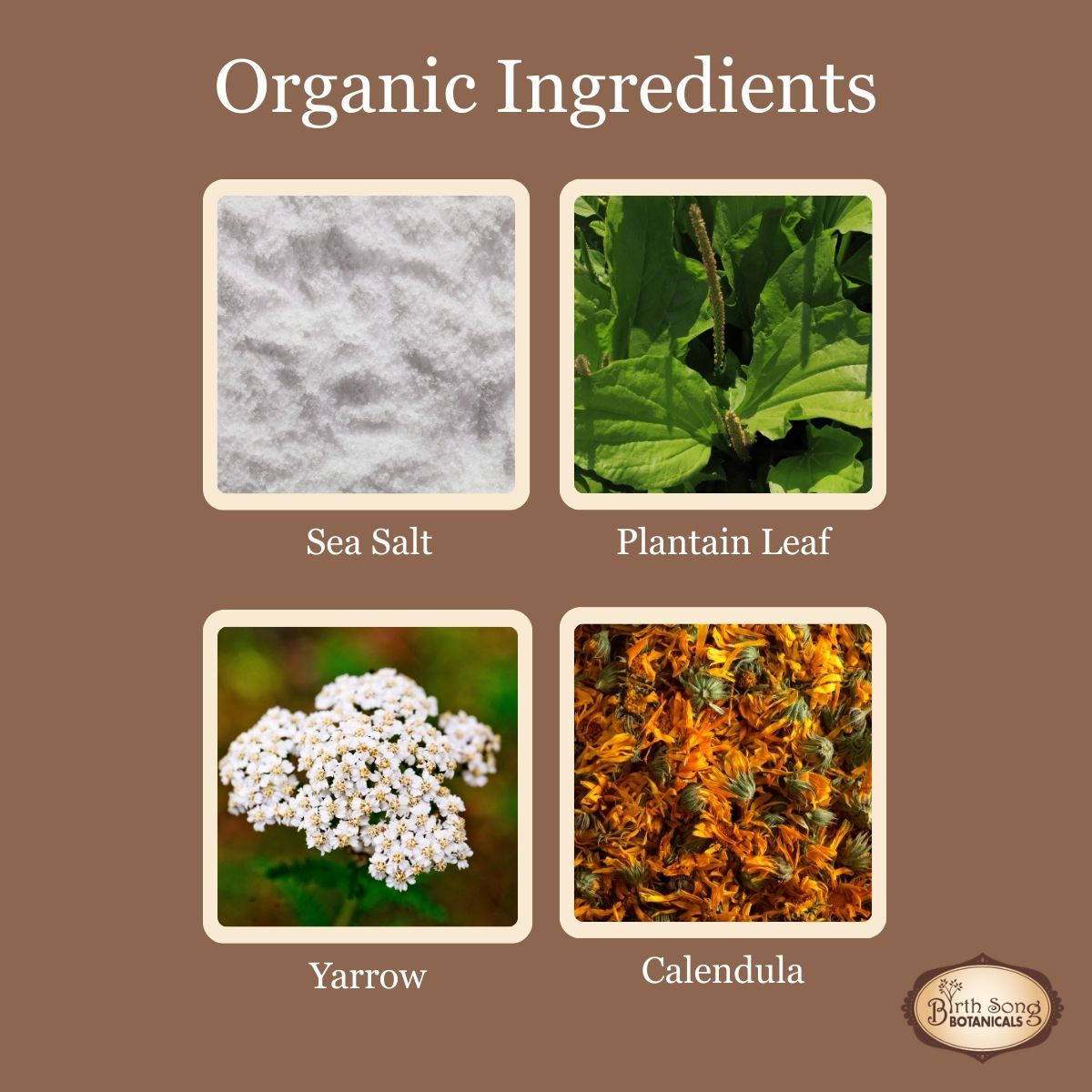Birth Song Botanicals Co. Herbal Postpartum Bath for After Birth Recovery and Perineal Care